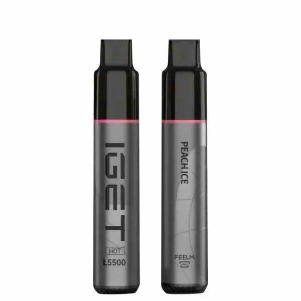 IGET HOT 5500 Puffs Mint Ice OZVAPESHOP IGET HOT 5500 Puffs Mint Ice OZVAPESHOP