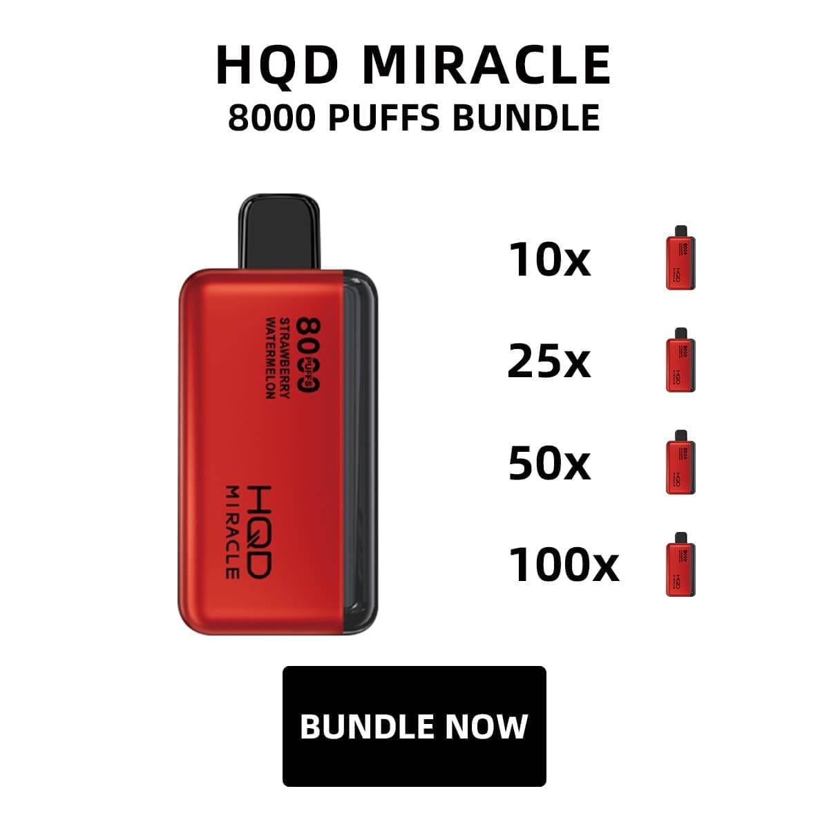 HQD-Miracle8000-bulks