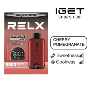 Relx Magicgo i8000 Cherry Dark Sparkle