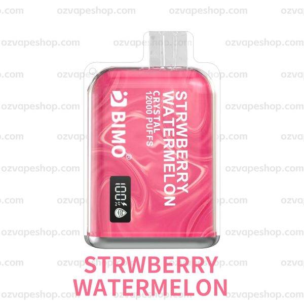 BIMO Crystal 12k Puffs- Strawberry Watermelon