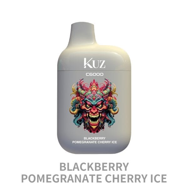 KUZ C6000 PUFFS – BLACKBERRY POMEGRANATE CHERRY ICE