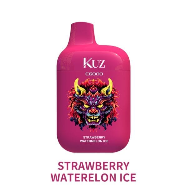 KUZ C6000 PUFFS – STRAWBERRY WATERELON ICE