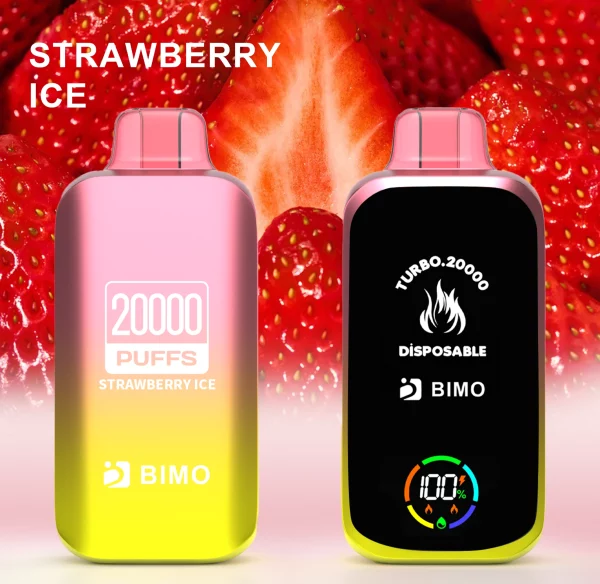 BIMO Turbo 20000 Puffs - Strawberry Ice