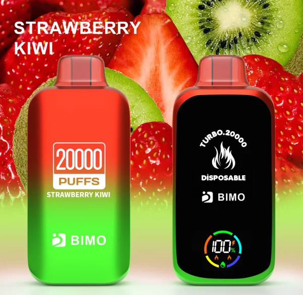 BIMO Turbo 20000 Puffs - Strawberry Kiwi