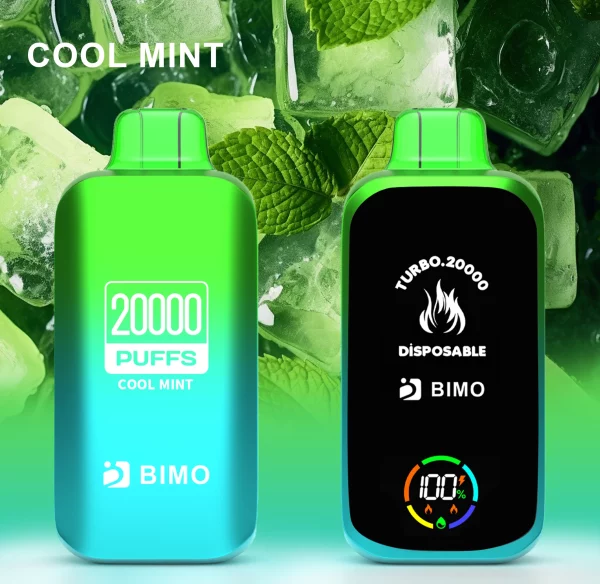 BIMO Turbo 20000 Puffs - Cool Mint