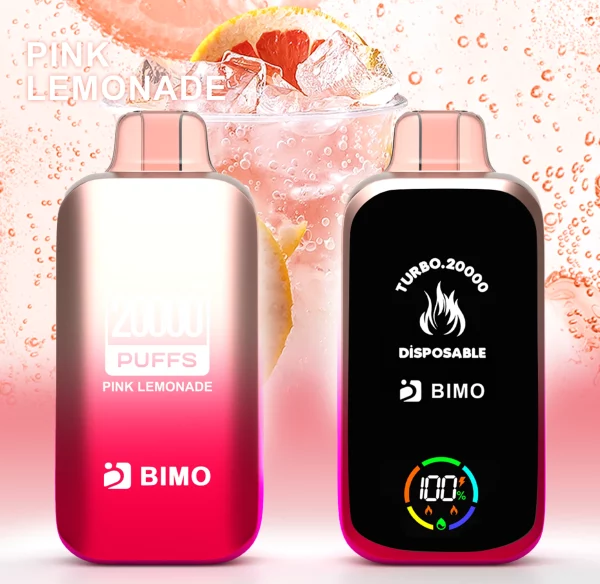 BIMO Turbo 20000 Puffs - Pink Lemonade