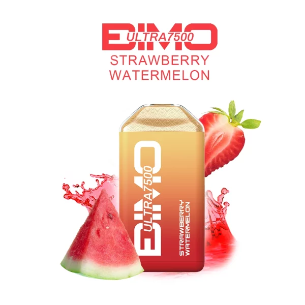 BIMO Ultra 7500 Puffs - Strawberry Watermelon