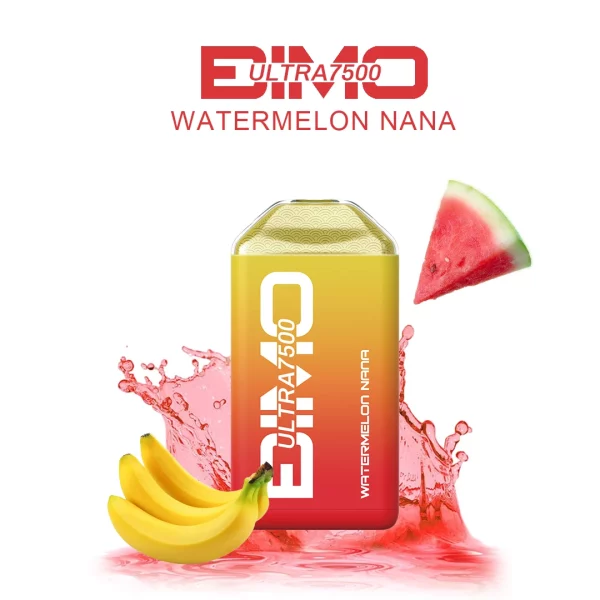 BIMO Ultra 7500 Puffs - Watermelon Nana