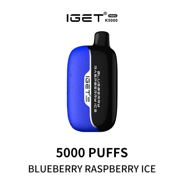 IGET Moon K5000 Puffs - Blueberry Raspberry Ice