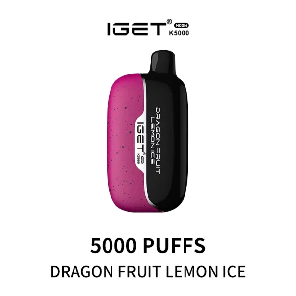 IGET Moon K5000 Puffs - Dragon Fruit Lemon Ice