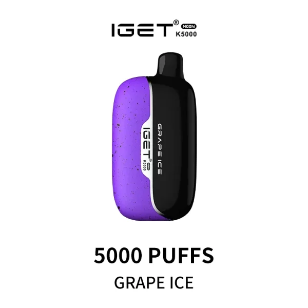 IGET Moon K5000 Puffs - Grape Ice