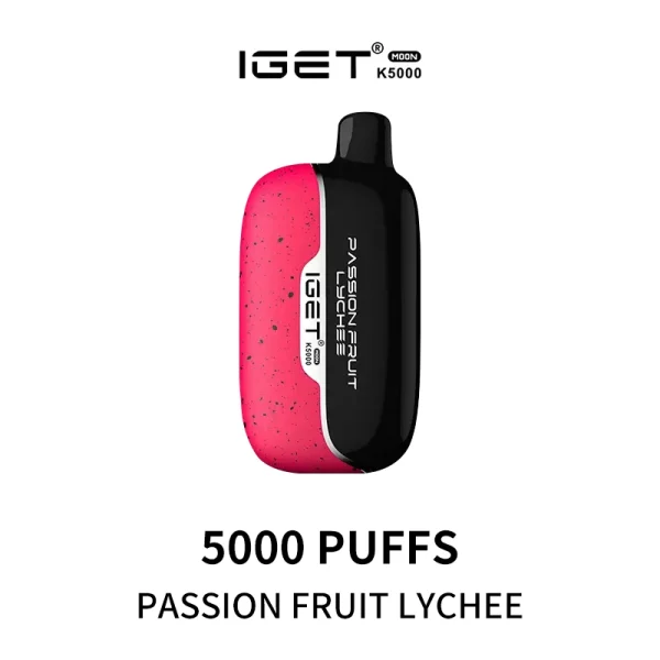 IGET Moon K5000 Puffs - Passion Fruit Lychee