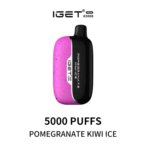 IGET Moon K5000 Puffs - Pomegranate Kiwi Ice