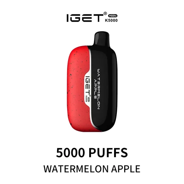 IGET Moon K5000 Puffs - Watermelon Apple