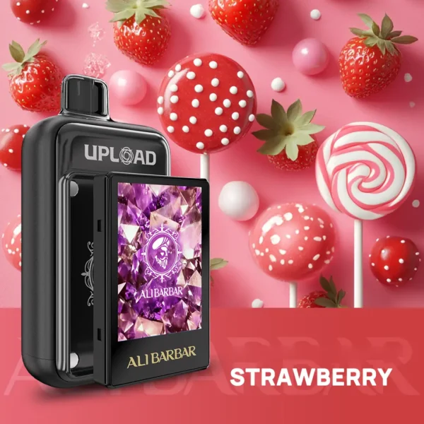 ALIBARBAR UPLOAD 25000 PUFFS – Strawberry Ice