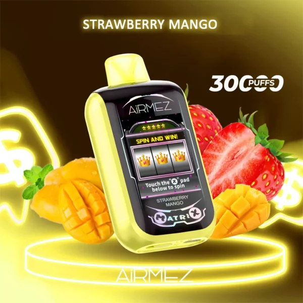 Airmez Matrix Pro 30000 Puffs – Strawberry Mango