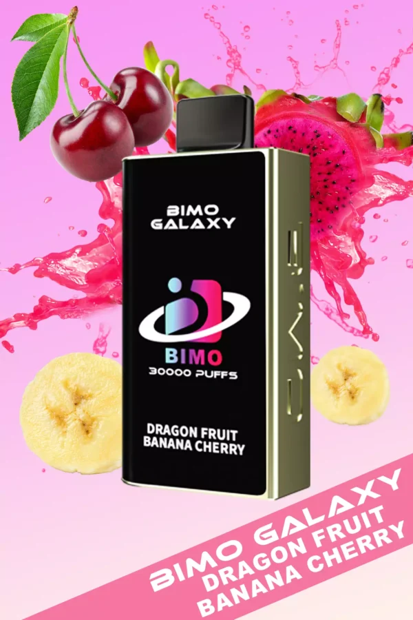 BIMO Galaxy 30000 Puffs – Dragon Fruit Banana Cherry