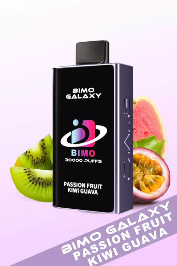BIMO Galaxy 30000 Puffs – Passion Fruit Kiwi Guava