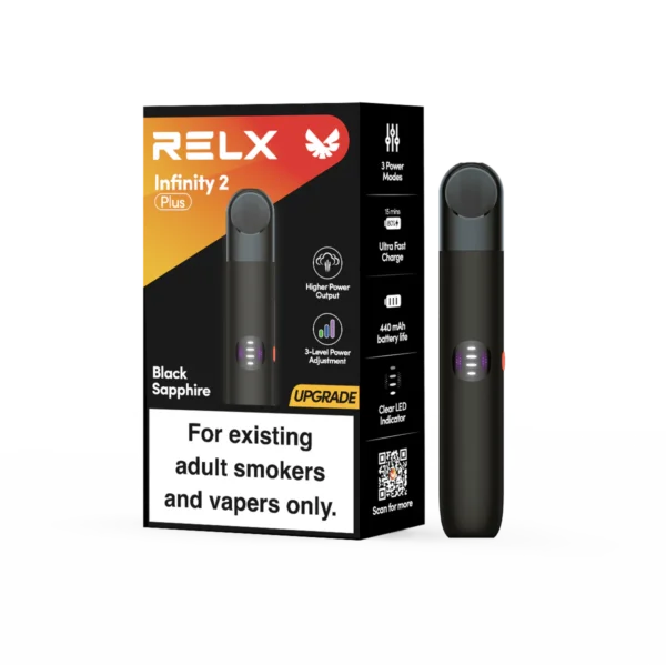 RELX Infinity 2 Plus Device - Black Sapphire