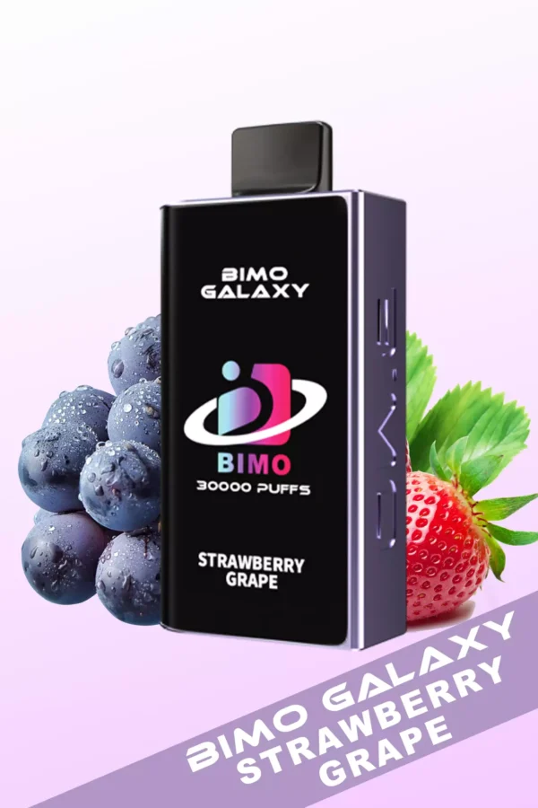 BIMO Galaxy 30000 Puffs – Strawberry Grape