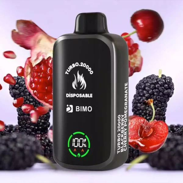 BIMO Turbo 20000 Puffs - Blackberry Cherry Pomegranate