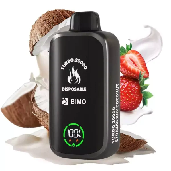 BIMO Turbo 20000 Puffs - Strawberry Coconut