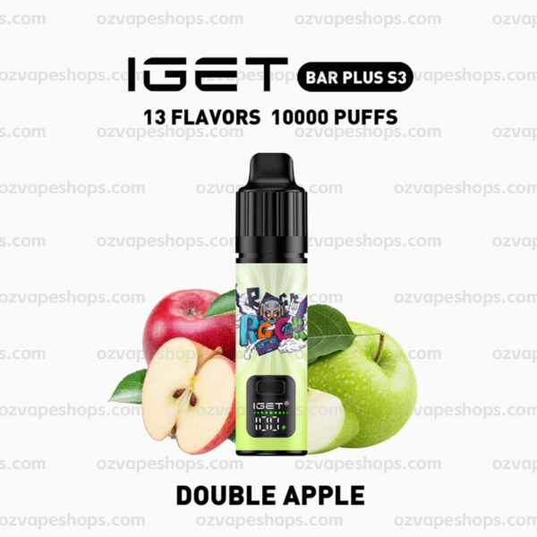 IGET Bar Plus S3 Kit - Double Apple