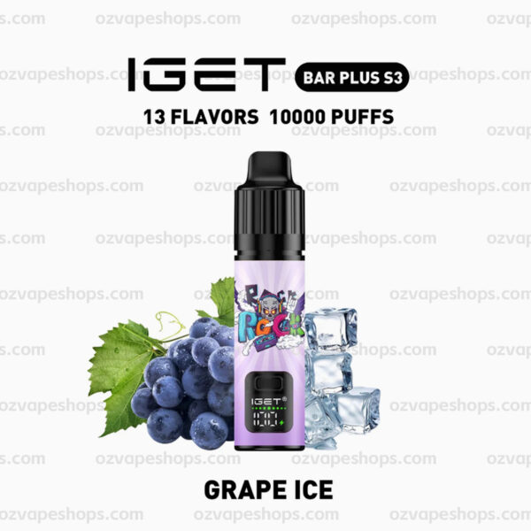 IGET Bar Plus S3 Kit - Grape Ice