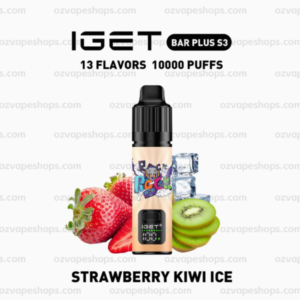 IGET Bar Plus S3 Kit - Strawberry Kiwi