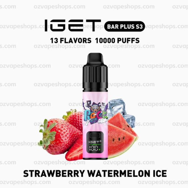 IGET Bar Plus S3 Kit - Strawberry Watermelon Ice