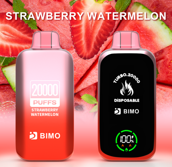 BIMO Turbo 20000 Puffs - Strawberry Watermelon