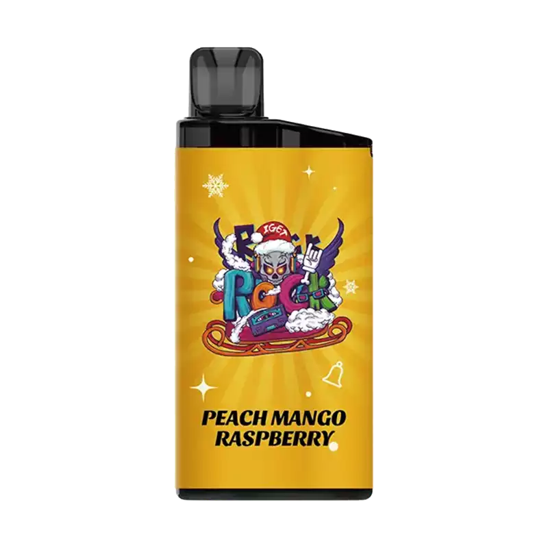 IGET Bar 3500 Puffs - peach mango raspberry (2) IGET Bar 3500 Puffs - peach mango raspberry