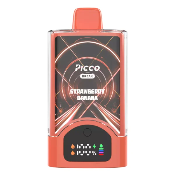 Picco Break 30000 Puffs  -  Strawberry Banana
