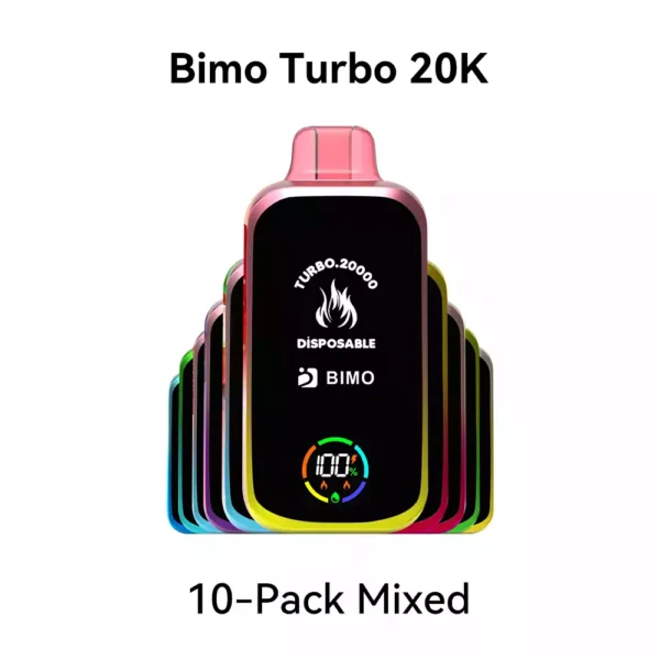 BIMO Turbo 20000 Puffs – 10 Pack