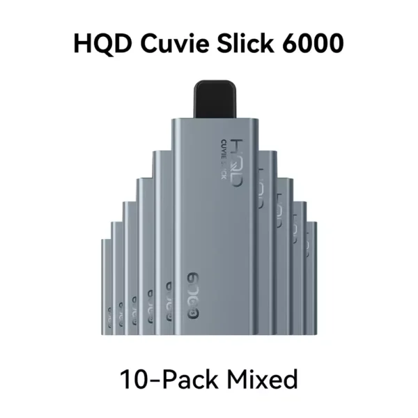 HQD Cuvie Slick 6000 - 10 Pack
