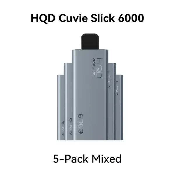 HQD Cuvie Slick 6000 - 5 Pack