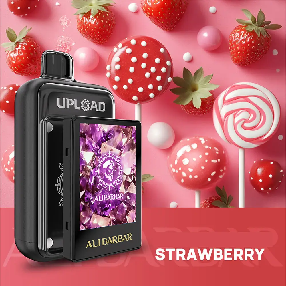 ALIBARBAR UPLOAD 25000 PUFFS - Chuppa Chupps Strawberry