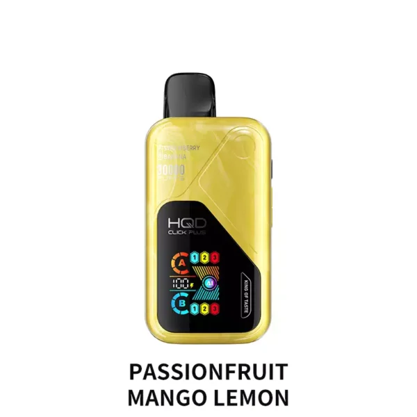 HQD Click Plus 30000 - Passionfruit Mango Lemon