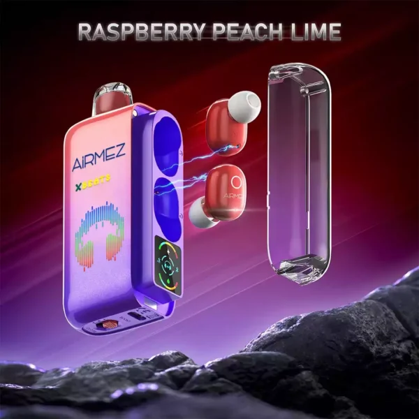 Airmez Xbeats 40000 Puffs – Raspberry Peach Lime