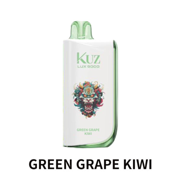 KUZ Ultra 9000 Puffs – GREEN GRAPE KIWI