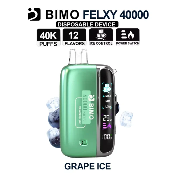BIMO Felxy 40000 Kit - Grape Ice