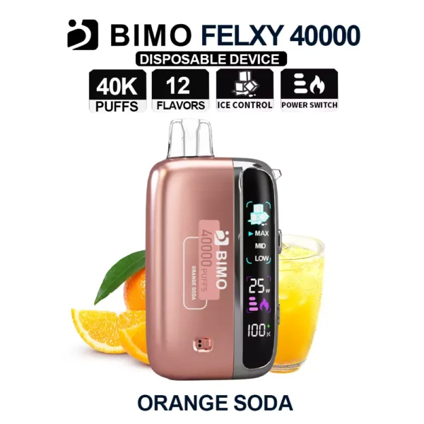 BIMO Felxy 40000 Kit - Orange Soda