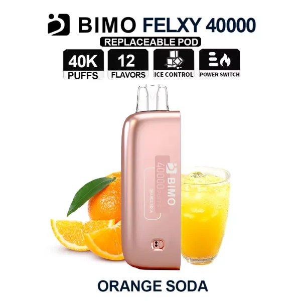 BIMO Felxy 40000 Pod - Orange Soda