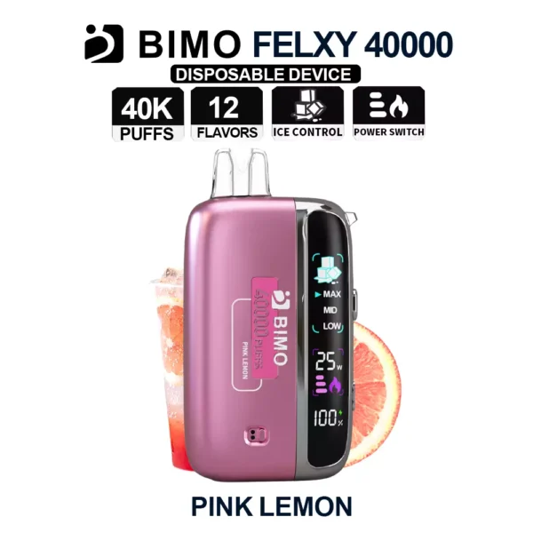 BIMO Felxy 40000 Kit - Pink Lemon