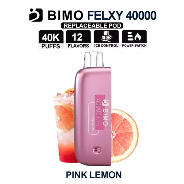 BIMO Felxy 40000 Pod - Pink Lemonade