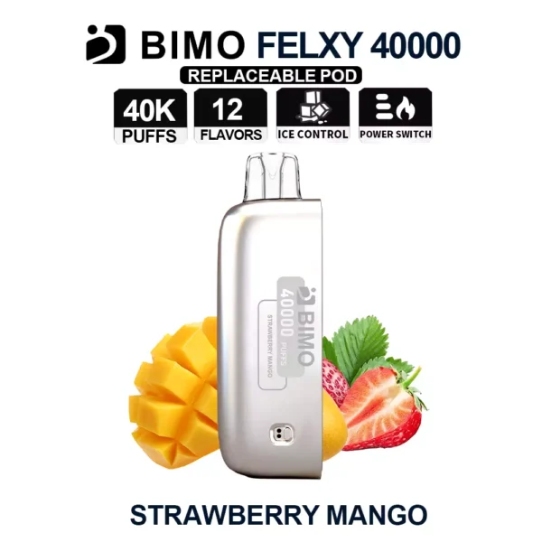 BIMO Felxy 40000 Pod - Strawberry Mango