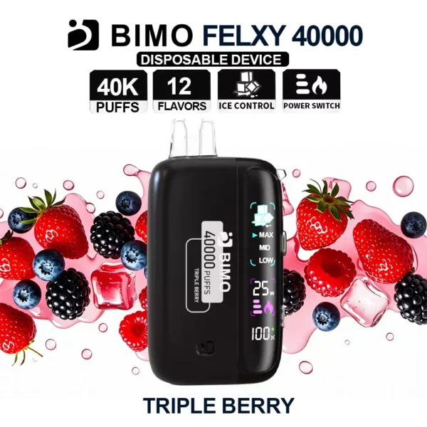 BIMO Felxy 40000 Kit - Triple Berry