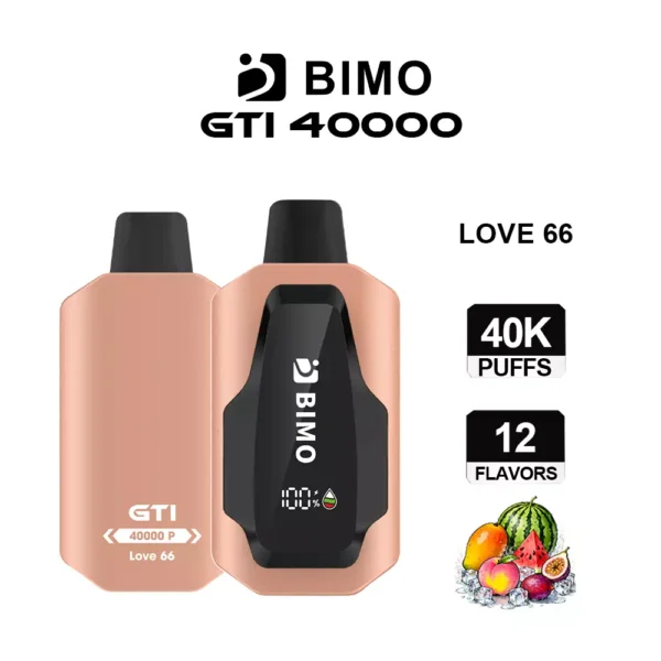 BIMO GTI 40000 Puffs - Love 66