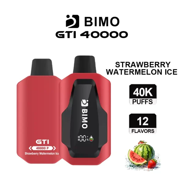 BIMO GTI 40000 Puffs - Strawberry Watermelon Ice