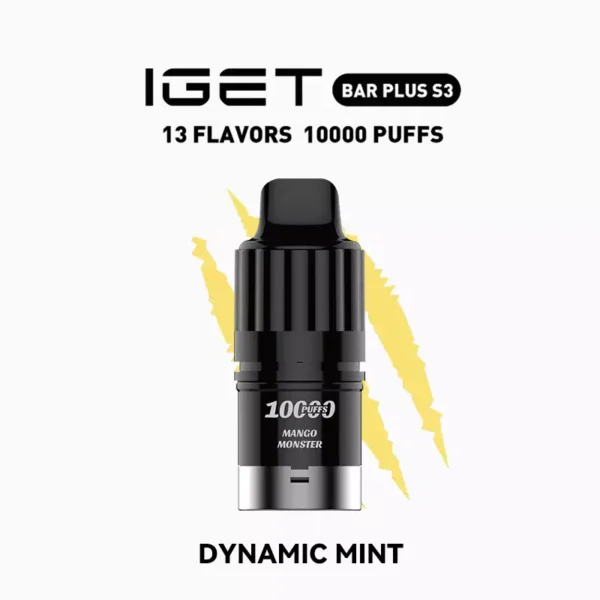 IGET Bar Plus S3 Pod - Dynamic Mint